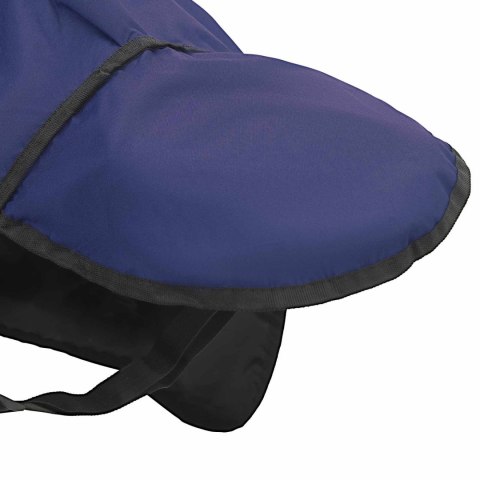 VidaXL Koc dla Koni Ciemna Zieleń i Czerń 165 cm Poliester