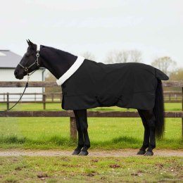 VidaXL Koc dla Koni Czarny 135 cm Polarowy fleece