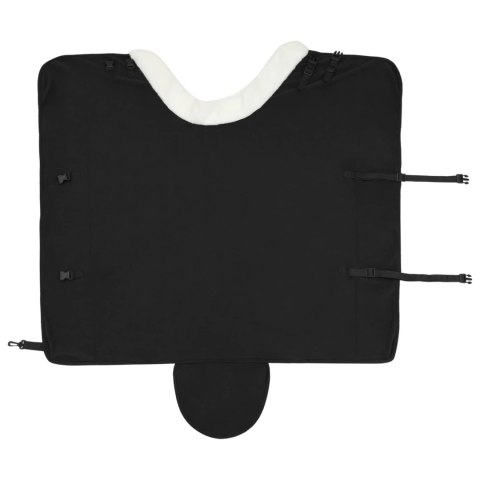 VidaXL Koc dla Koni Czarny 135 cm Polarowy fleece
