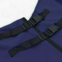 VidaXL Koc dla Koni Granatowy 135 cm Polarowy fleece