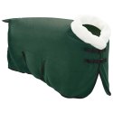 VidaXL Koc dla Koni Pełny ciemnozielony 135 cm Polarowy fleece