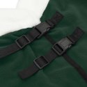VidaXL Koc dla Koni Pełny ciemnozielony 135 cm Polarowy fleece