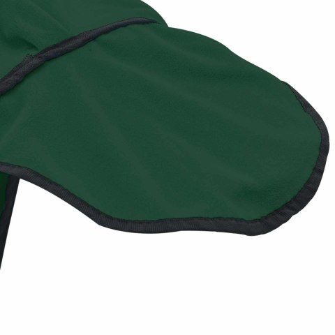 VidaXL Koc dla Koni Pełny ciemnozielony 145 cm Polarowy fleece