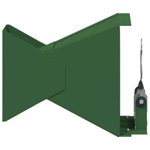 VidaXL Kulochwyt Zielony 14 x 14 x 19 cm Stal