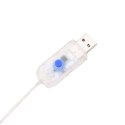 VidaXL LED Renifery 3 pcs Ciepła biel tkanina