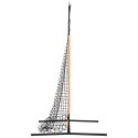VidaXL Siatka treningowa do baseballu 180 x 89,5 x 152,5 cm