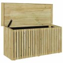 SKRZYNIA DO PRZECHOWYWANIA W OGRODZIE NATURALNY 119X44X58,5CM