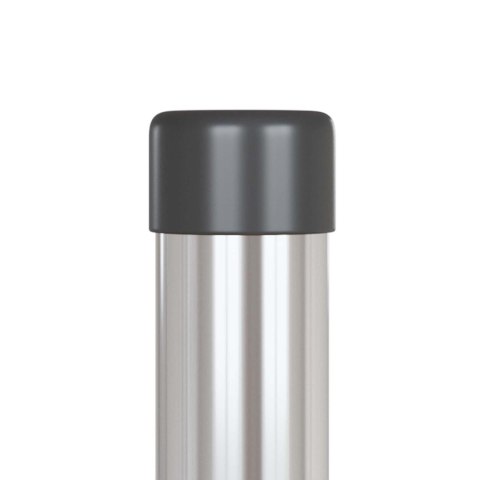 VidaXL Słupek ogrodzeniowy. 2 pcs Srebrny 120 cm