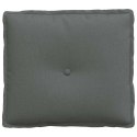 VidaXL Poduszka na plecy Ciemnoszary 50 x 19 x 45 cm tkanina