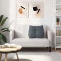 VidaXL Poduszka na plecy Ciemnoszary 60 x 24 x 50 cm Aksamit