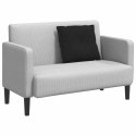 VidaXL Poduszka na plecy Czarny 60 x 19 x 50 cm tkanina