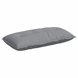 VidaXL Poduszka na plecy Jasnoszary 100 x 19 x 50 cm tkanina