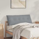 VidaXL Poduszka na plecy Jasnoszary 120 x 19 x 50 cm tkanina