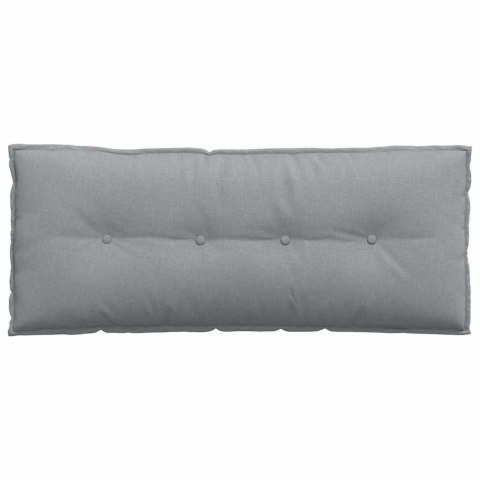 VidaXL Poduszka na plecy Jasnoszary 120 x 19 x 50 cm tkanina