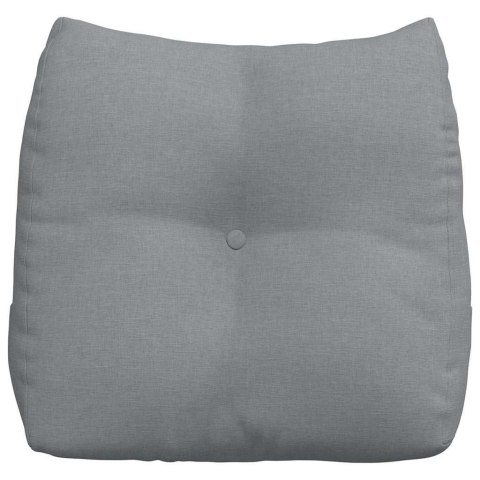 VidaXL Poduszka na plecy Jasnoszary 45 x 24 x 50 cm tkanina