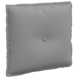VidaXL Poduszka na plecy Jasnoszary 50 x 19 x 45 cm tkanina