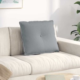 VidaXL Poduszka na plecy Jasnoszary 60 x 19 x 50 cm tkanina