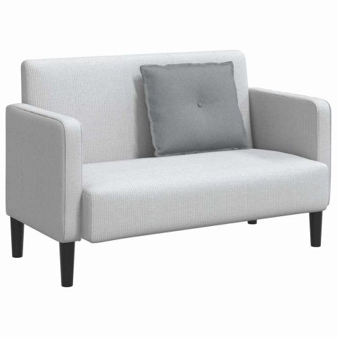 VidaXL Poduszka na plecy Jasnoszary 60 x 19 x 50 cm tkanina