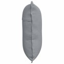 VidaXL Poduszka na plecy Jasnoszary 60 x 19 x 50 cm tkanina