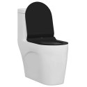 DESKA TOALETOWA CZARNY 50X36,5X5CM POLIPROPYLEN
