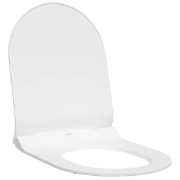 DESKA TOALETOWA Z REGULACJĄ BIAŁA 50X36,5X5CM POLIPROPYLEN