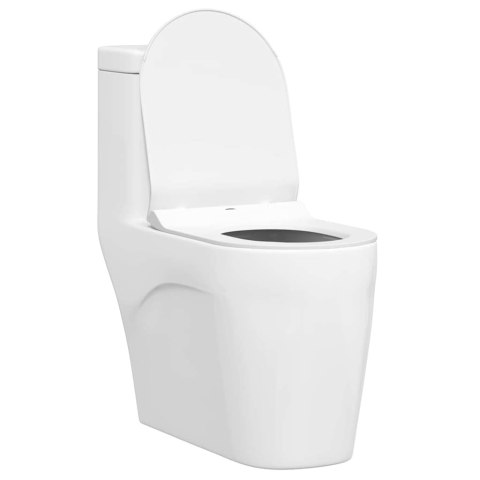 DESKA TOALETOWA Z REGULACJĄ BIAŁA 50X36,5X5CM POLIPROPYLEN