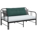 VidaXL Poduszka na plecy Ciemna zieleń 120 x 50 cm Tkanina sztruksowa