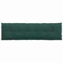 VidaXL Poduszka na plecy Ciemna zieleń 180 x 50 cm Tkanina sztruksowa