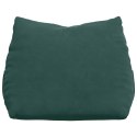 VidaXL Poduszka na plecy Ciemna zieleń 45 x 20 x 35 cm