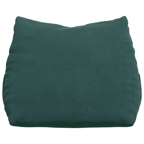 VidaXL Poduszka na plecy Ciemna zieleń 60 x 20 x 50 cm