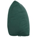 VidaXL Poduszka na plecy Ciemna zieleń 60 x 20 x 50 cm