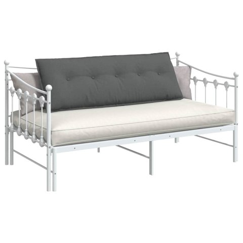 VidaXL Poduszka na plecy Ciemnoszary 140 x 19 x 50 cm tkanina