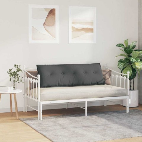 VidaXL Poduszka na plecy Ciemnoszary 140 x 19 x 50 cm tkanina