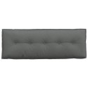 VidaXL Poduszka na plecy Ciemnoszary 140 x 19 x 50 cm tkanina