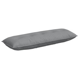 VidaXL Poduszka na plecy Jasnoszary 140 x 19 x 50 cm tkanina