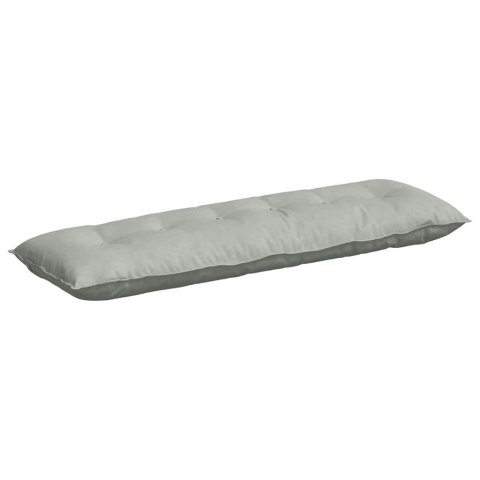 VidaXL Poduszka na plecy Jasnoszary 160 x 50 cm Tkanina sztruksowa