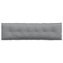 VidaXL Poduszka na plecy Jasnoszary 180 x 19 x 50 cm tkanina