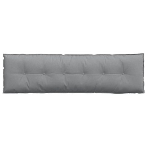 VidaXL Poduszka na plecy Jasnoszary 180 x 19 x 50 cm tkanina