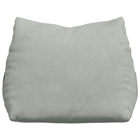VidaXL Poduszka na plecy Jasnoszary 45 x 20 x 35 cm Tkanina sztruksowa