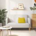 VidaXL Poduszka na plecy Żółty 45 x 20 x 35 cm Tkanina sztruksowa
