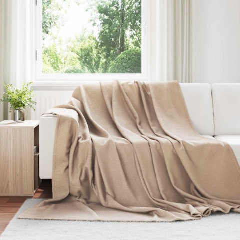 VidaXL Koc Camel 240 x 220 cm Polar