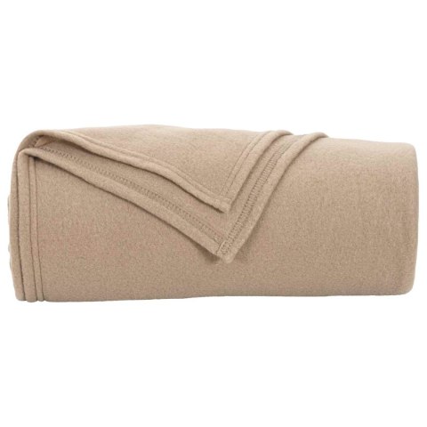 VidaXL Koc Camel 240 x 220 cm Polar