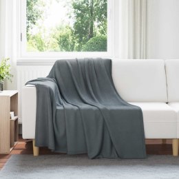 VidaXL Koc Ciemnoszary 200 x 150 cm Polar