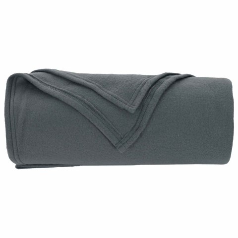 VidaXL Koc Ciemnoszary 240 x 220 cm Polar