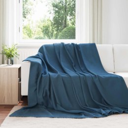 VidaXL Koc Granatowy 240 x 220 cm Polar