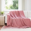 VidaXL Koc Różowy 240 x 220 cm Polar