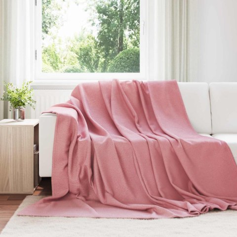 VidaXL Koc Różowy 240 x 220 cm Polar