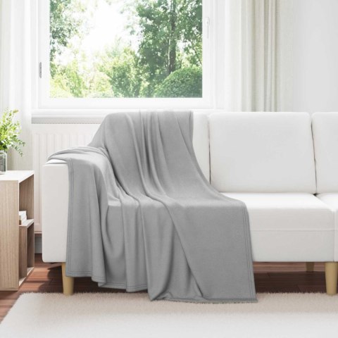 VidaXL Koc Szary 170 x 130 cm Polar