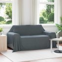 VidaXL Koce narzutowe 6 pcs Ciemnoszary 280 x 210 cm Polar
