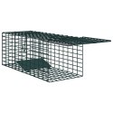 VidaXL Pułapka na zwierzęta Zielony 31 x 13 x 12cm Stal